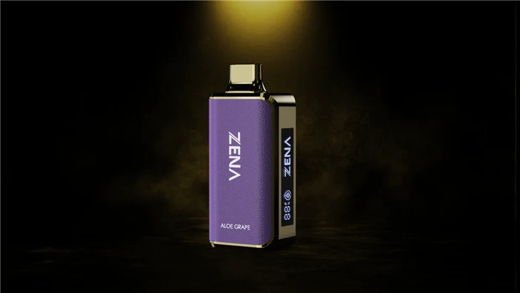 10000PUFFS Disposable Vape With Plating Gold/silver Shell+Leather