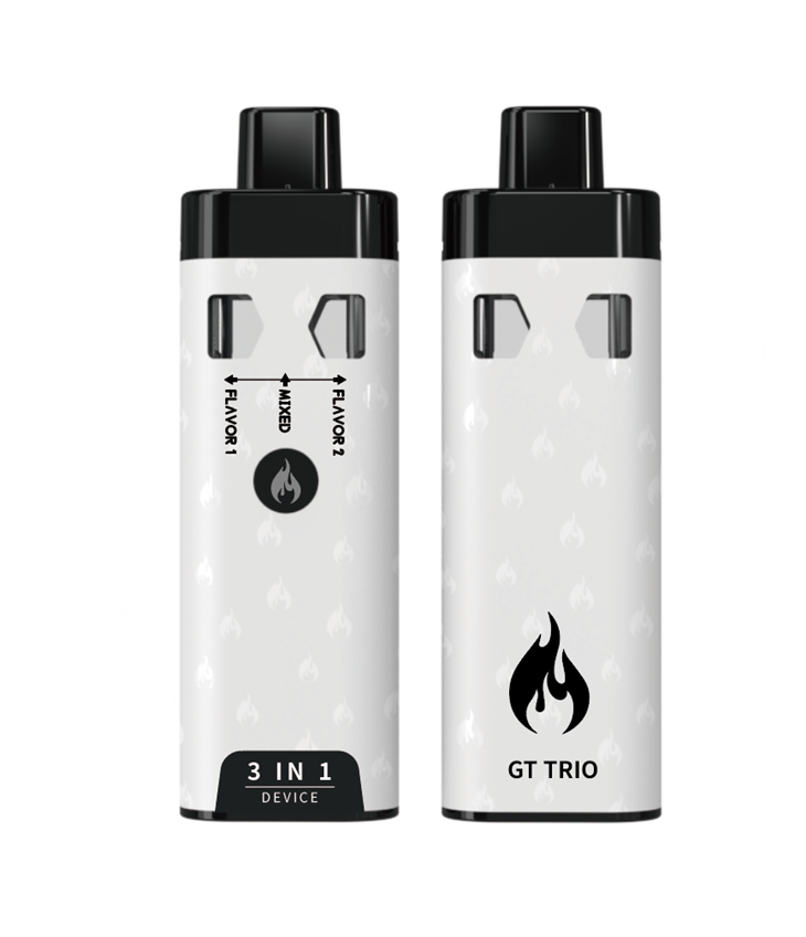 2g HHC Live Resin Two Flavors / Strain 4 Gram Empty Disposable Vape –Cigarette 2*1.0ML & 2*2.0ml Pods Two Flavors Switchable