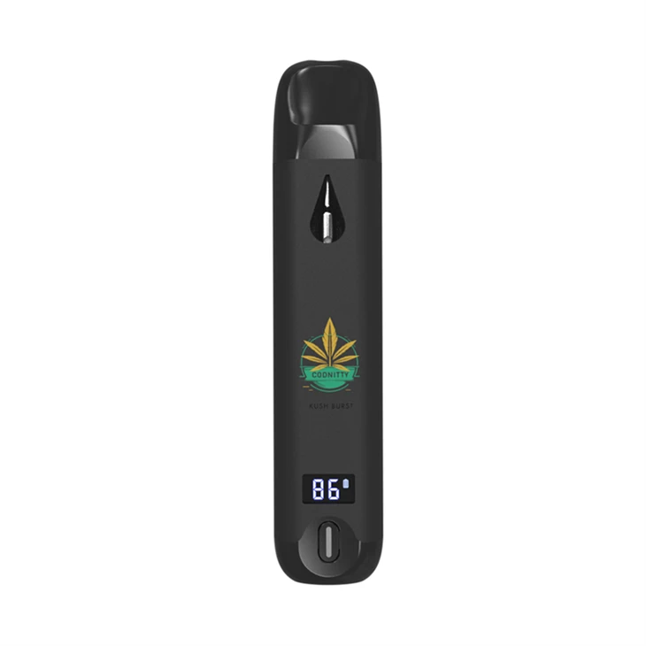 China 350mAh Battery 2 Gram Disposable CBD Vape With Preheat & Smart Screen For CBD/THC/HHC/HEMP/DELTA 8 Thick Oil Factory And Suppliers