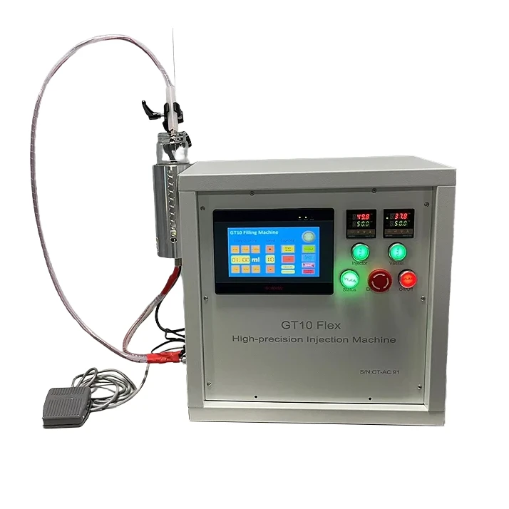 Greentime 1ml 2ml Thread Diamond Sauce Oil Automatic Cartridges Filling Machine Disposable Vape Filling Machine Factory And Suppliers